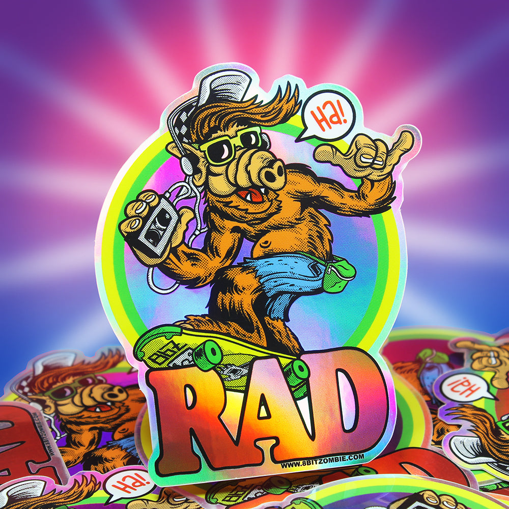 RAD Tee – 8-bit ZOMBIE