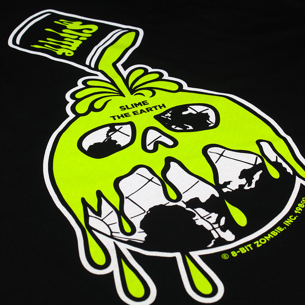 Slime The Earth Tee – 8-bit ZOMBIE