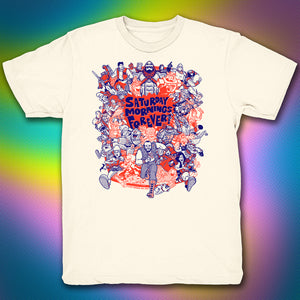 Saturday Mornings Tee - Cream