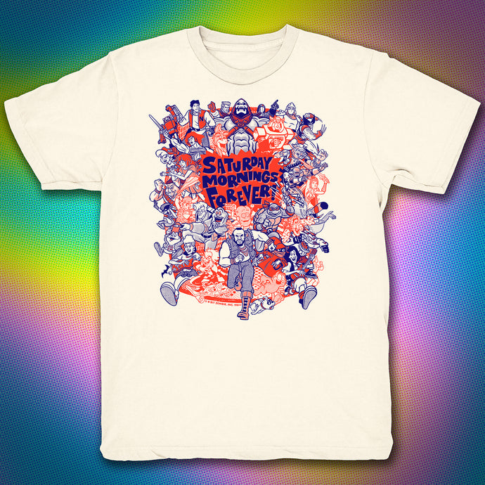 Saturday Mornings Tee - Cream