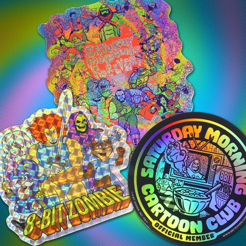 Saturday Morning Sticker Set