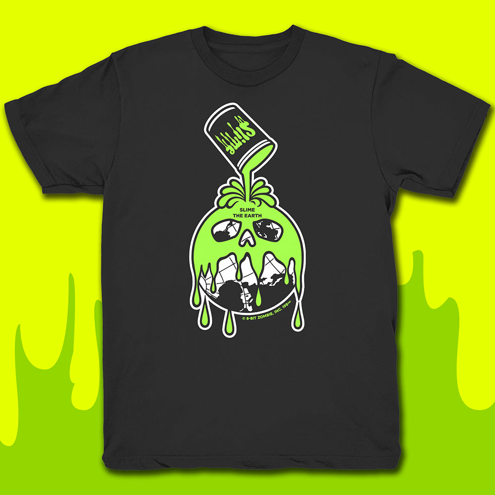 Slime The Earth Tee – 8-bit ZOMBIE